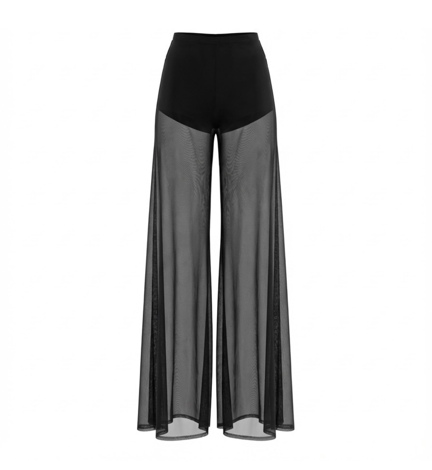 Elastic Waist Tulle Pants - 32887