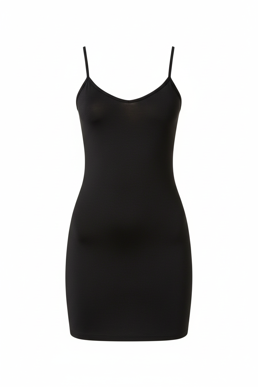 Strappy Slim Fit Mini Dress - 53633