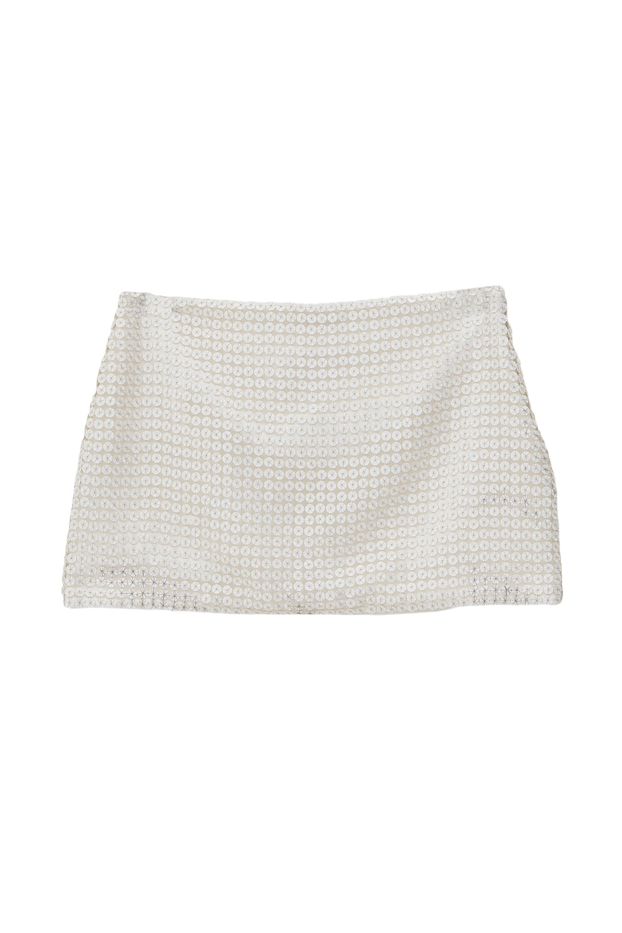 Lined Sequin Mini Skirt - 42947