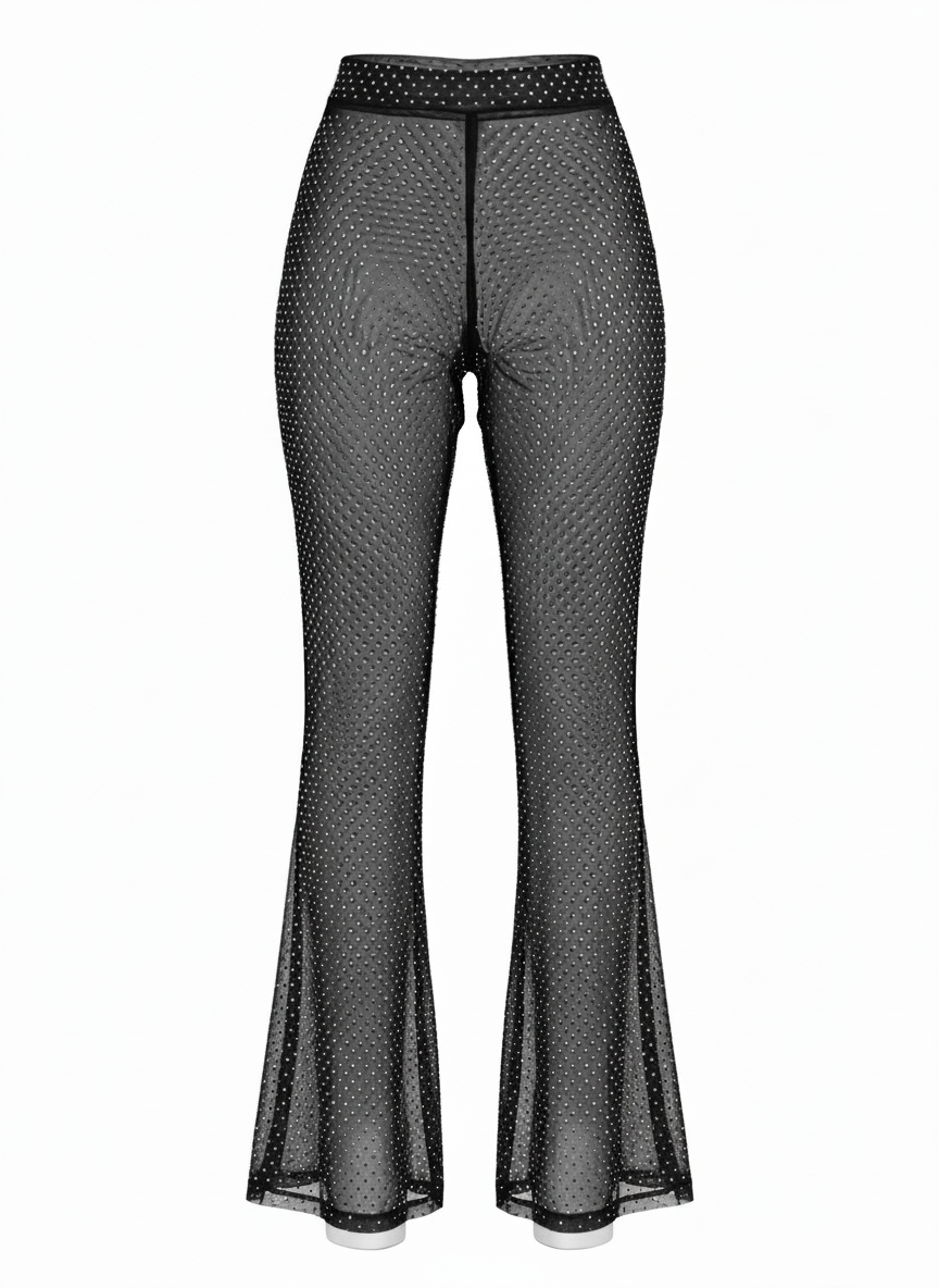 Embellished Tulle Pants - 31960