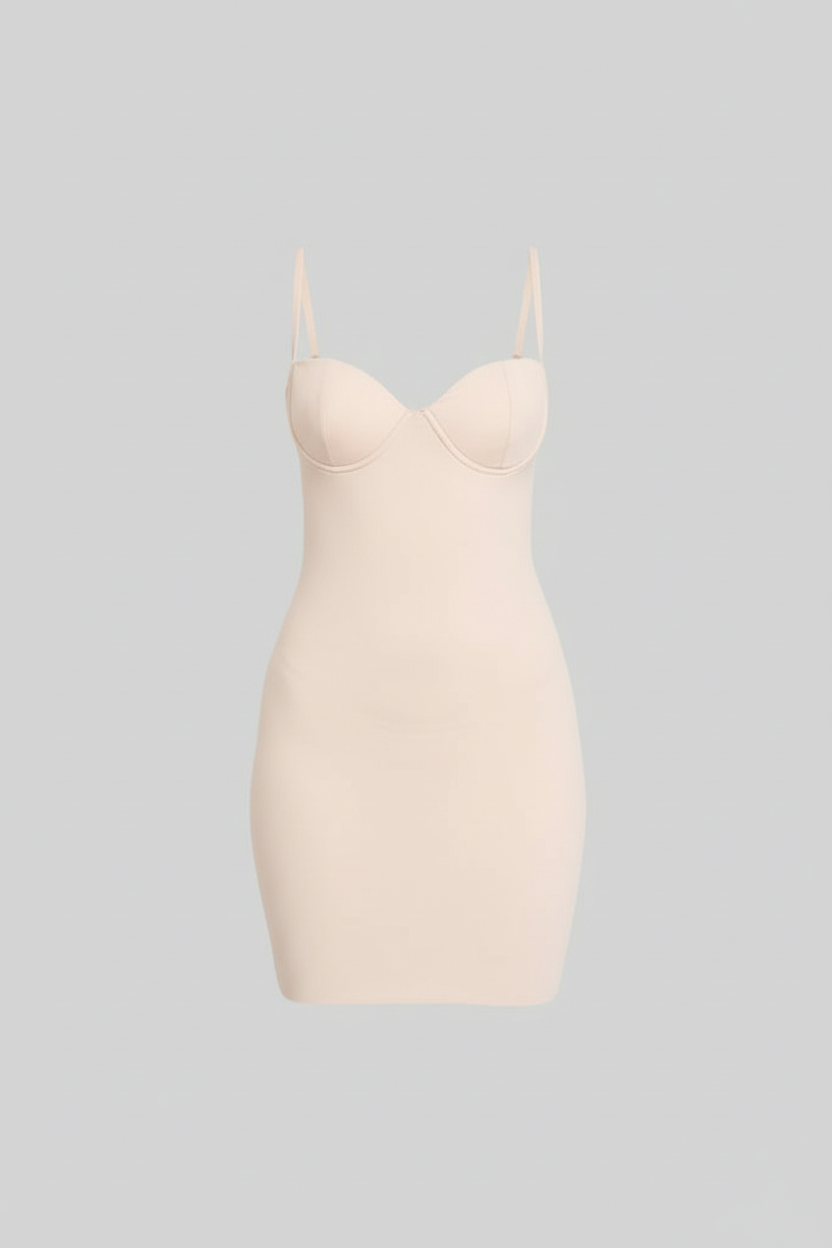 Bustier Bodice Bodycon Mini Dress – 57899