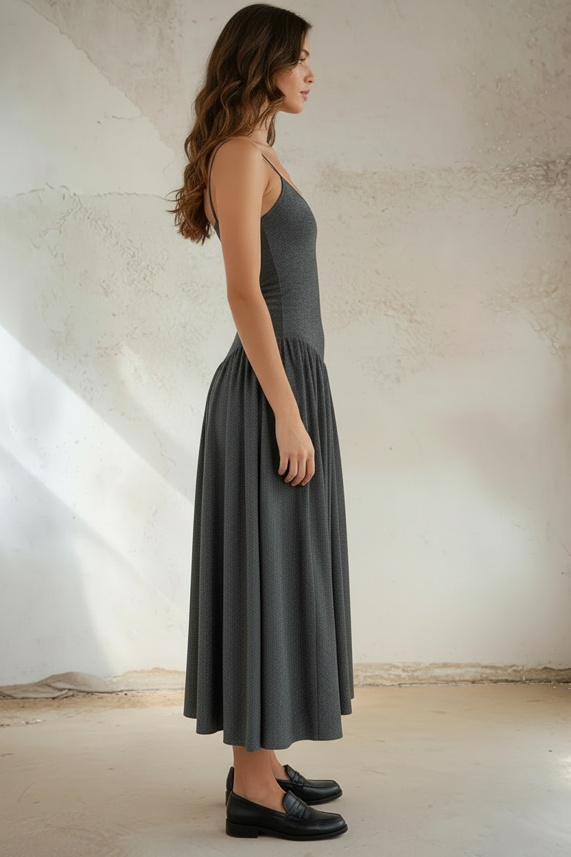 Strappy Midi Dress