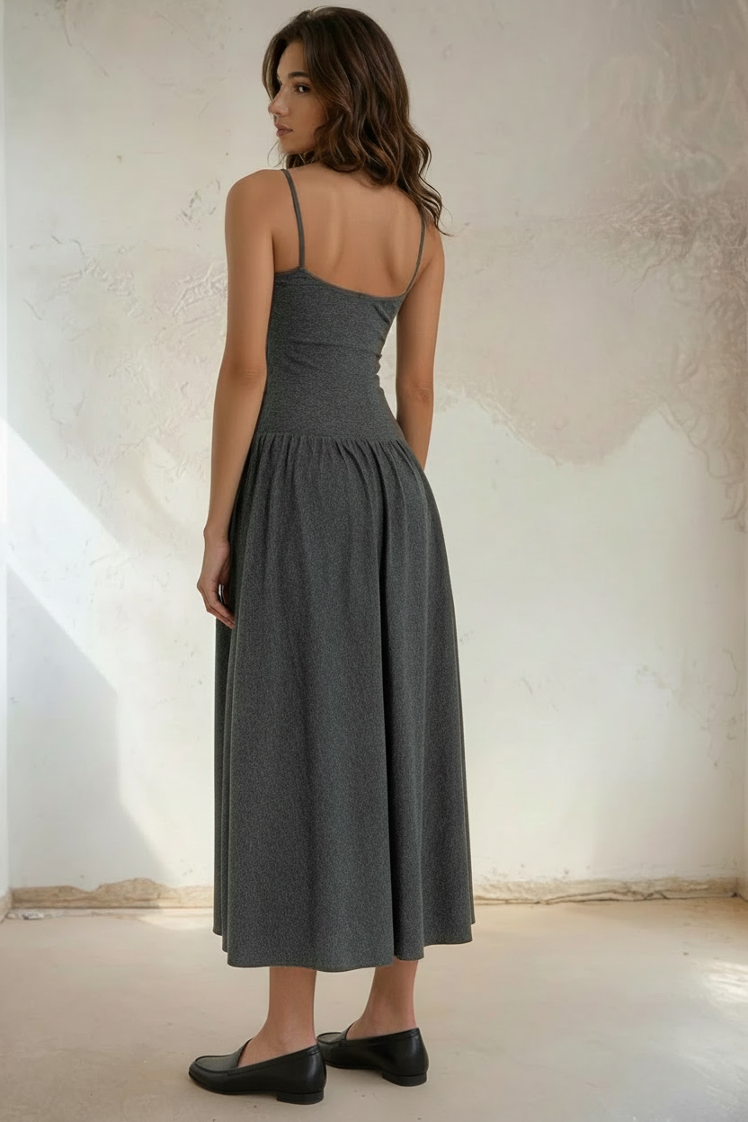 Strappy Midi Dress
